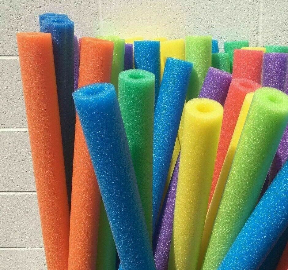 Lot 8x Noodle Swimming Pool Noodle Therapy Water Floating Foam Random Colors
