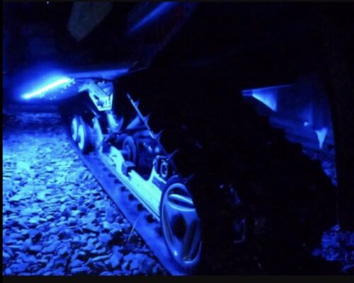 Led Snowmobile Underglow 12v Custom Led Neon Accent Lighting Blue 4 Pcs 1' Atv