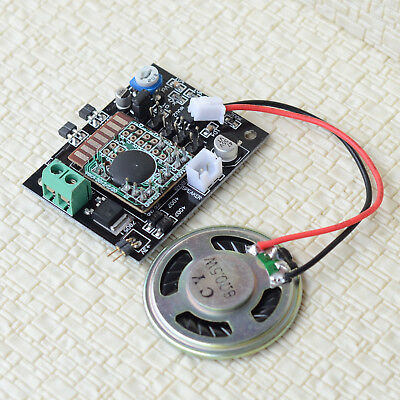1 X Grade Crossing Signal Alarm Sound Effect Board Chime Bell Tinkle + Speaker