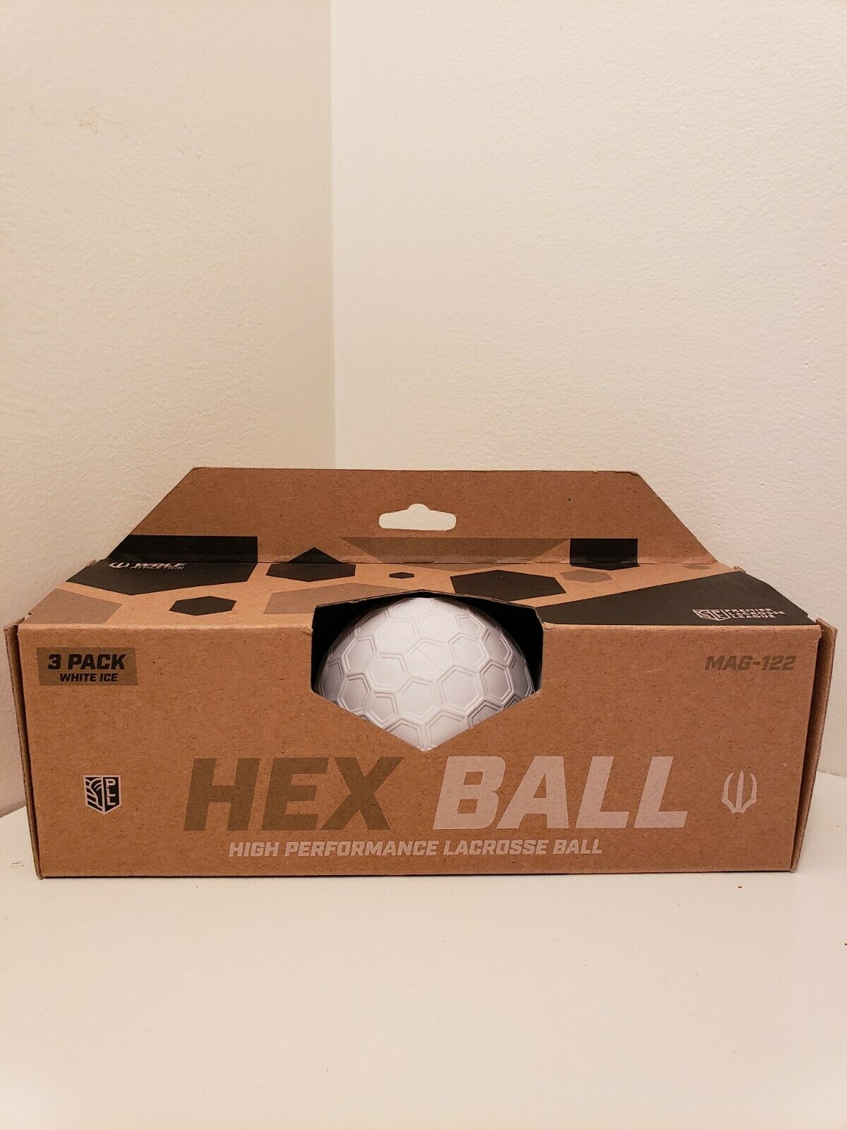 Wolf Athletics Sports And Outdoor Hex Lacrosse Yoga Massage Therapy Ball