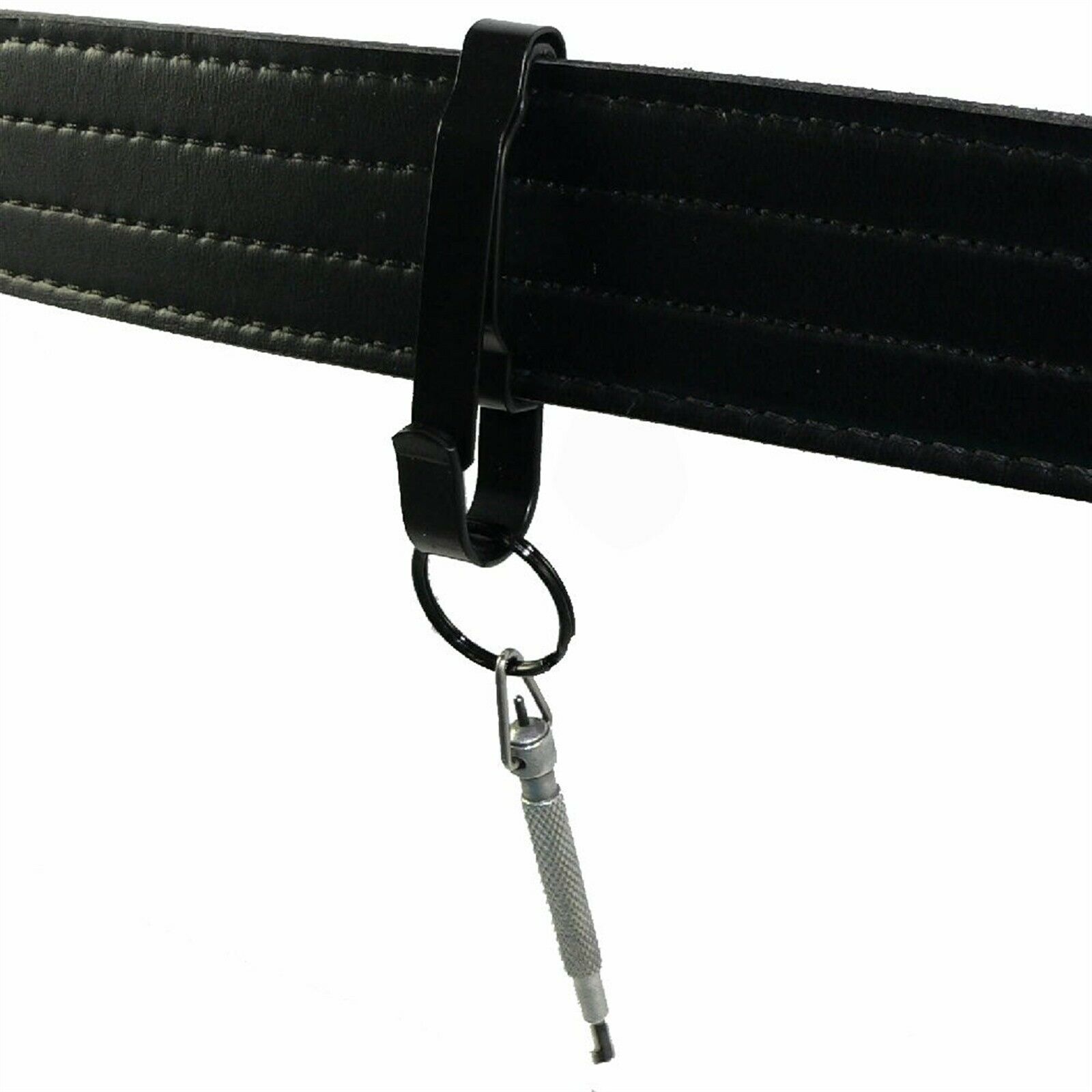 Tactical Corrections Key Clip Police Security Heavy Duty Key Holder Black Tool