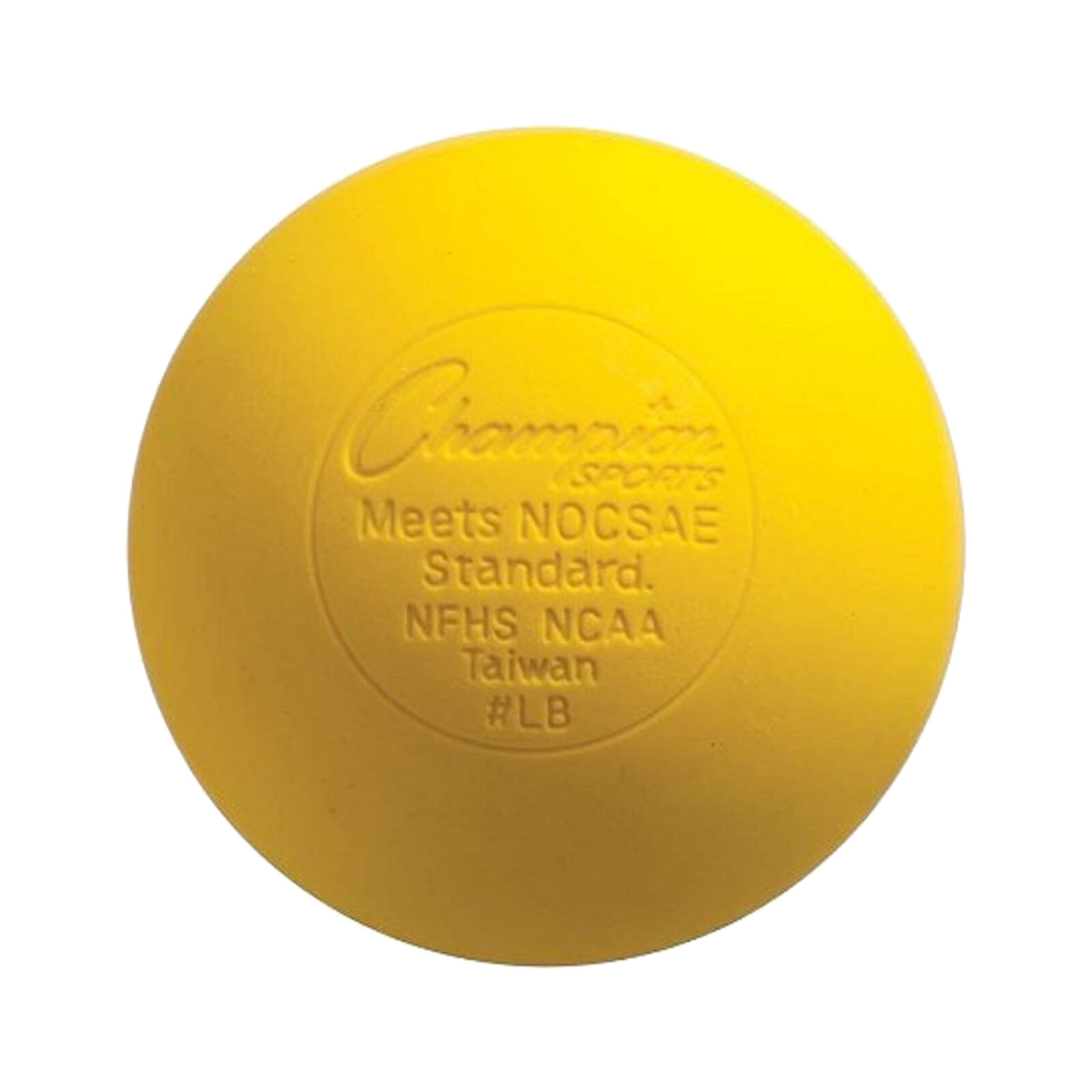 New Yellow Lacrosse Balls Nocsae / Sei /nfhs/ncaa Certified Single Lacrosse Ball