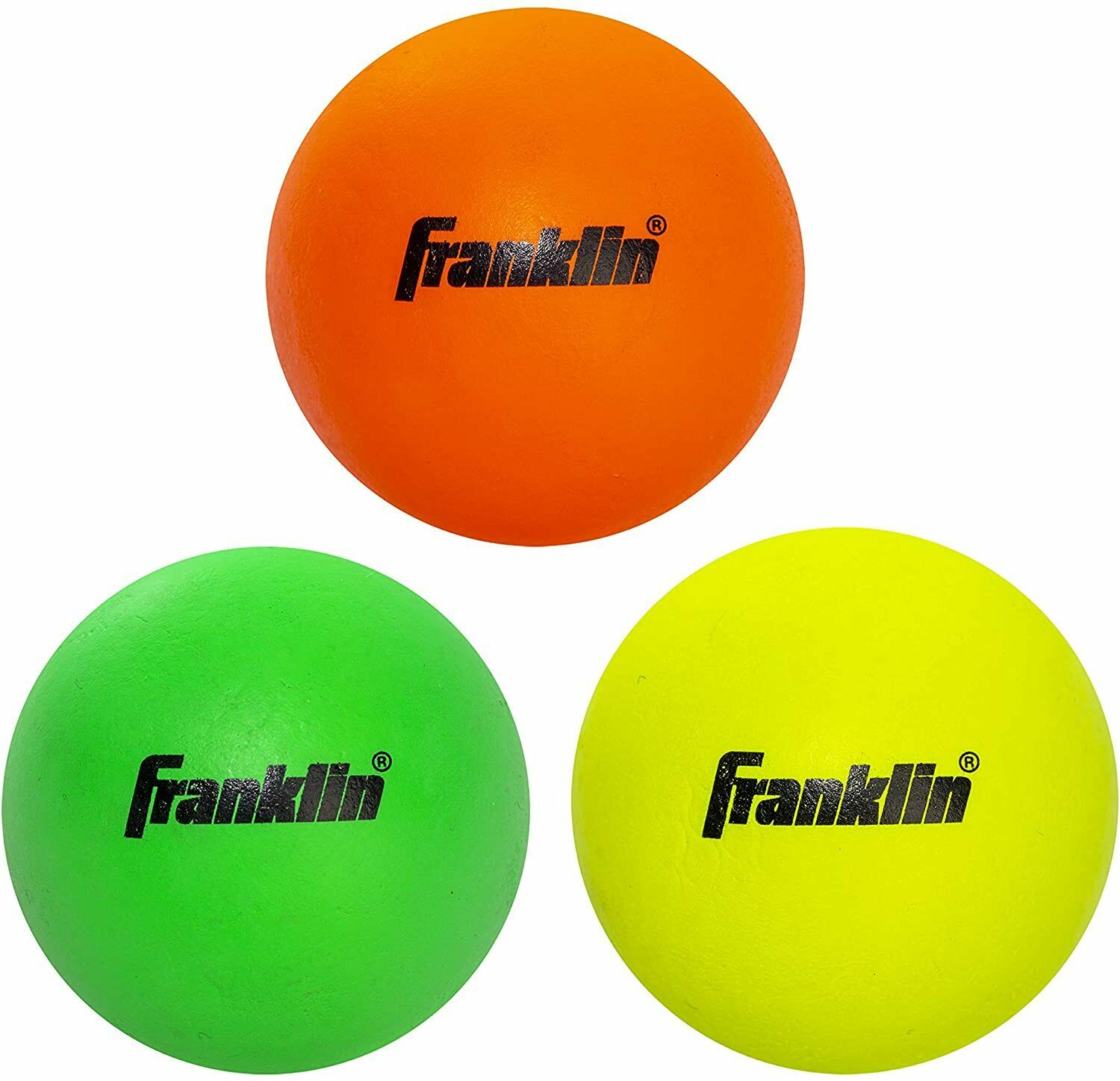 Franklin Sports Lacrosse Balls - Soft Rubber Lacrosse Balls For Kids - Perfect